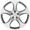 Mercedes 5 Spoke [205-18] Vanadium Silver Wheel Img 1