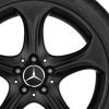 Mercedes 5 Spoke [205-18] Matt Black Wheel Img 2