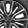 Mercedes 5 Hole [205-17] Gloss Black with High Sheen Wheel Img 2