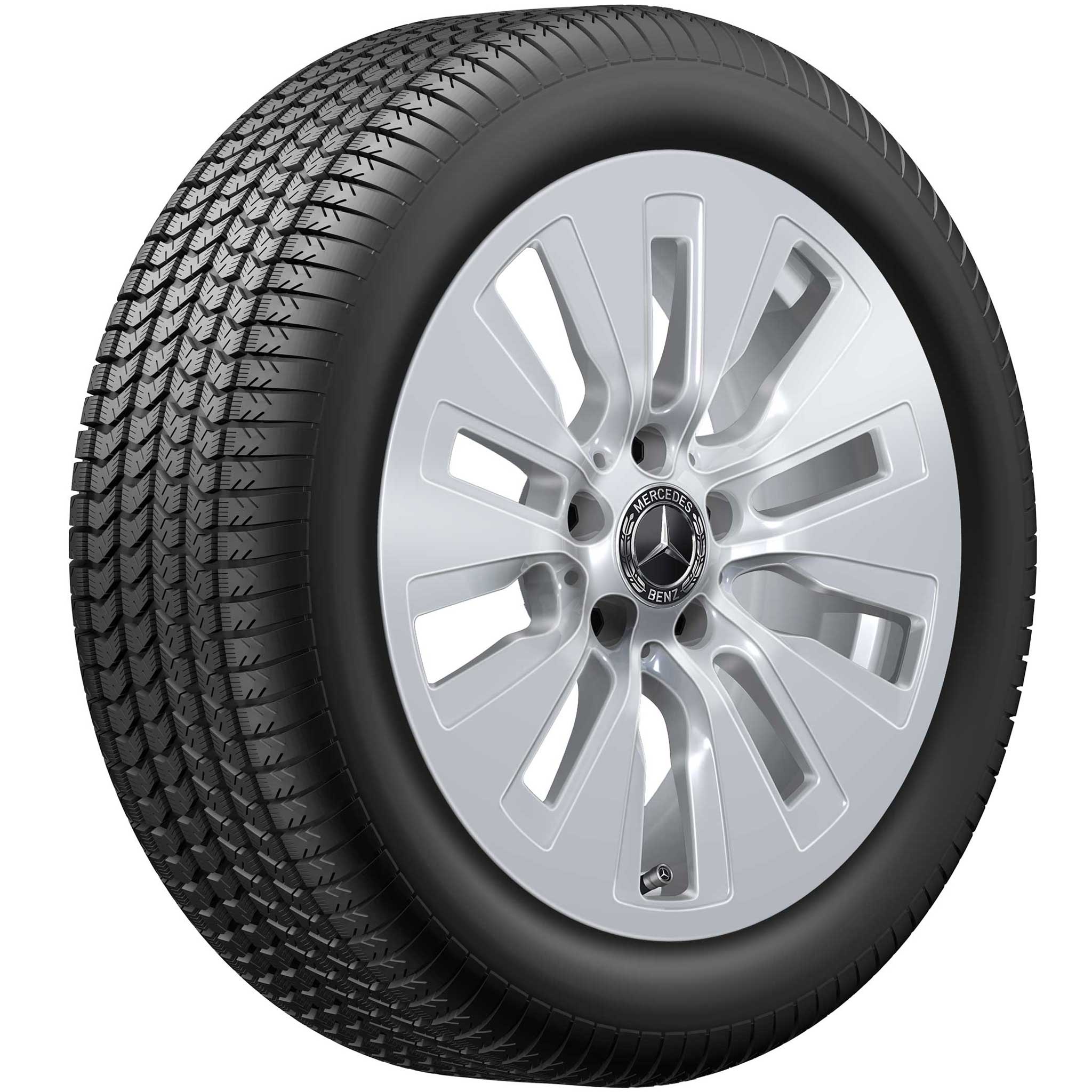 Mercedes 10 Hole [206-17] Vanadium Silver Alloy Wheel Product Image #2