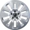 Mercedes 10 Hole [206-17] Vanadium Silver Wheel Img 1