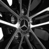 Mercedes 5 Spoke [206-18] Gloss Back with High Sheen Wheel Img 4