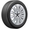 Mercedes 10 Twin Spoke [206-17] Vanadium Silver Wheel Img 2