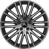 Mercedes 10 Spoke [206-18] Gloss Back with High Sheen Wheel Img 1