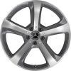 Mercedes 5 Spoke [206-19] Tremolite Metallic with High Sheen Wheel Img 1