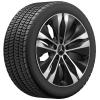 Mercedes 5 Twin Spoke Aero [206-17] Gloss Back with High Sheen Wheel Img 2