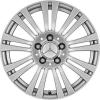 Mercedes 9 Twin Spoke [207-17] Titanium Silver Wheel Img 1