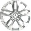 Mercedes 5 Twin Spoke [207-17] Titanium Silver Wheel Img 1