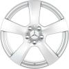 Mercedes 5 Spoke [207-18] Titanium Silver Wheel Img 1