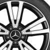 Mercedes 5 Twin Spoke [207-18] Gloss Black with High Sheen Wheel Img 2