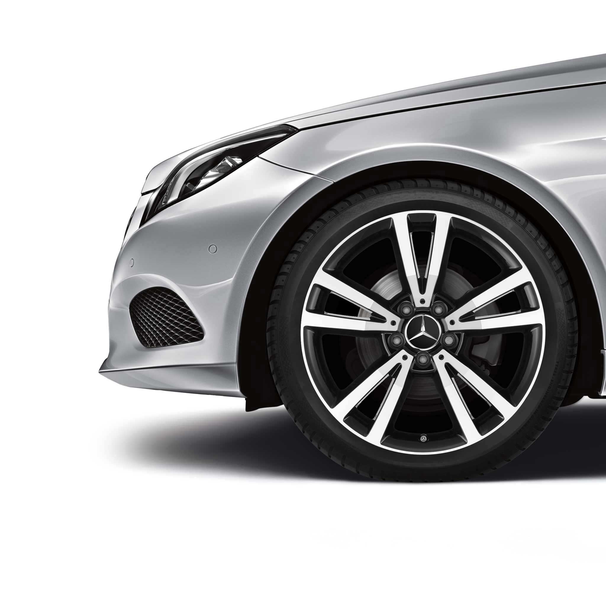 Mercedes 5 Twin Spoke [207-18] Gloss Black with High Sheen Alloy Wheel Product Image #4
