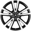 Mercedes 5 Twin Spoke [207-18] Gloss Black with High Sheen Wheel Img 1