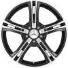 Mercedes 5 Spoke [207-18] Gloss Black with High Sheen Wheel Img 1