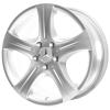 Mercedes 5 Spoke [207-17] Vanadium Silver Wheel Img 5