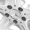 Mercedes 5 Spoke [207-17] Vanadium Silver Wheel Img 6