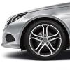 Mercedes 5 Twin Spoke [207-18] Himalaya Grey with High Sheen Wheel Img 3