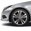 Mercedes 5 Twin Spoke [207-18] Himalaya Grey with High Sheen Wheel Img 2