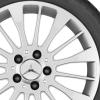 Mercedes Multispoke [212-17] Vanadium Silver Wheel Img 2