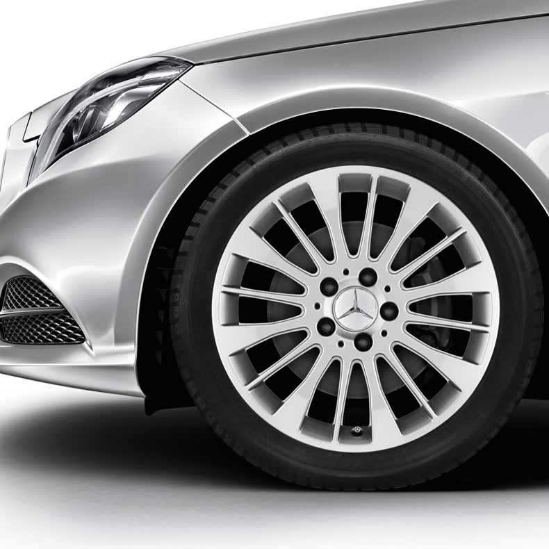 Mercedes Multispoke [212-17] Vanadium Silver Alloy Wheel Product Image #4