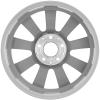 Mercedes 9 Spoke [212-16] Titanium Silver Wheel Img 2