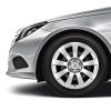 Mercedes 9 Spoke [212-16] Titanium Silver Wheel Img 3