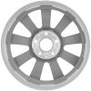 Mercedes 9 Spoke [212-16] Titanium Silver Wheel Img 2