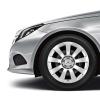 Mercedes 9 Spoke [212-16] Titanium Silver Wheel Img 3