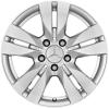 Mercedes 5 Twin Spoke [212-16] Titanium Silver with High Sheen Wheel Img 1