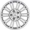 Mercedes 10 Twin Spoke [212-16] Titanium Silver Wheel Img 1