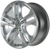 Mercedes 5 Twin Spoke [212-17] Titanium Silver Wheel Img 2