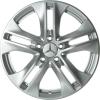 Mercedes 5 Twin Spoke [212-17] Titanium Silver Wheel Img 1