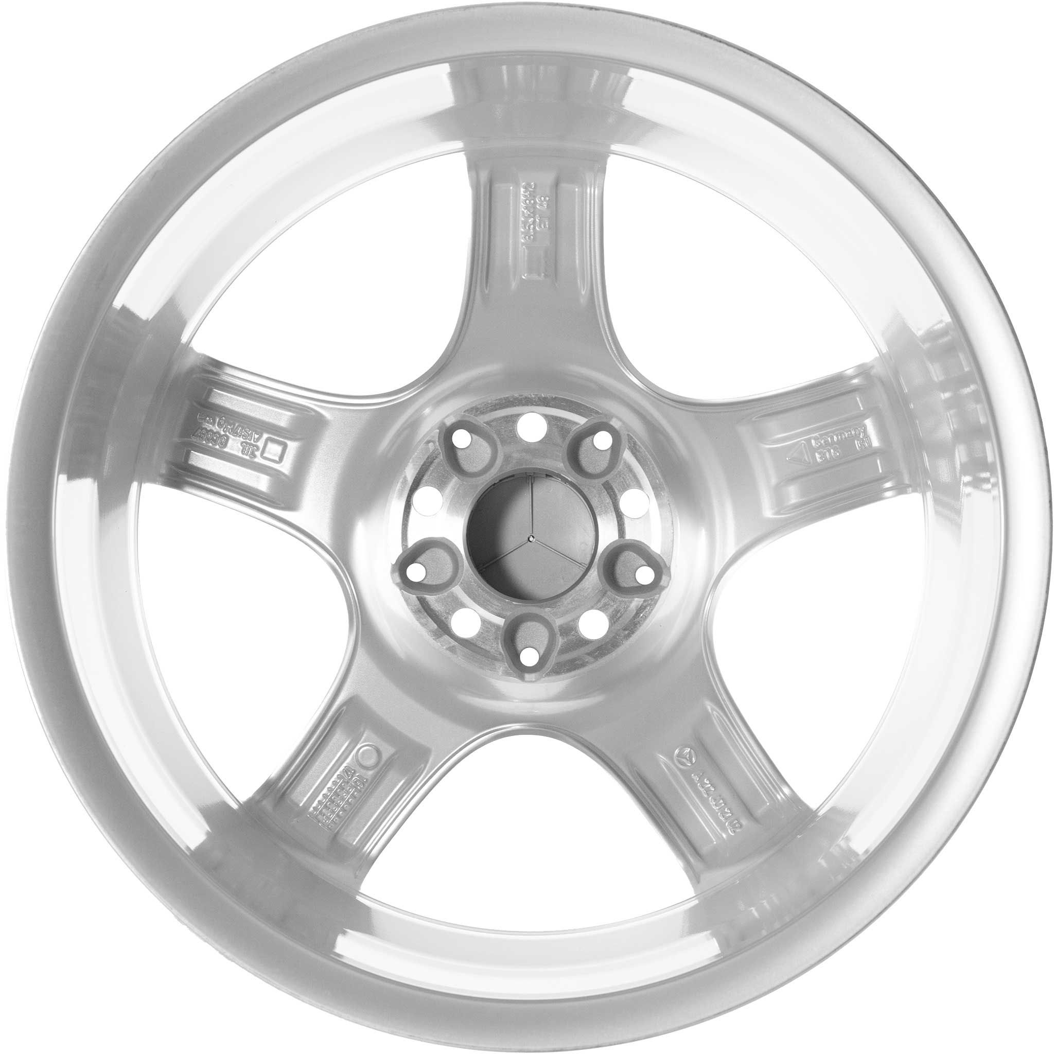 Mercedes Sinnif [212-18] Sterling Silver Alloy Wheel Product Image #3