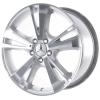 Mercedes 5 Twin Spoke [212-18] Titanium Silver with High Sheen Wheel Img 3
