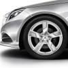 Mercedes 5 Spoke [212-18] Titanium Silver with High Sheen Wheel Img 3