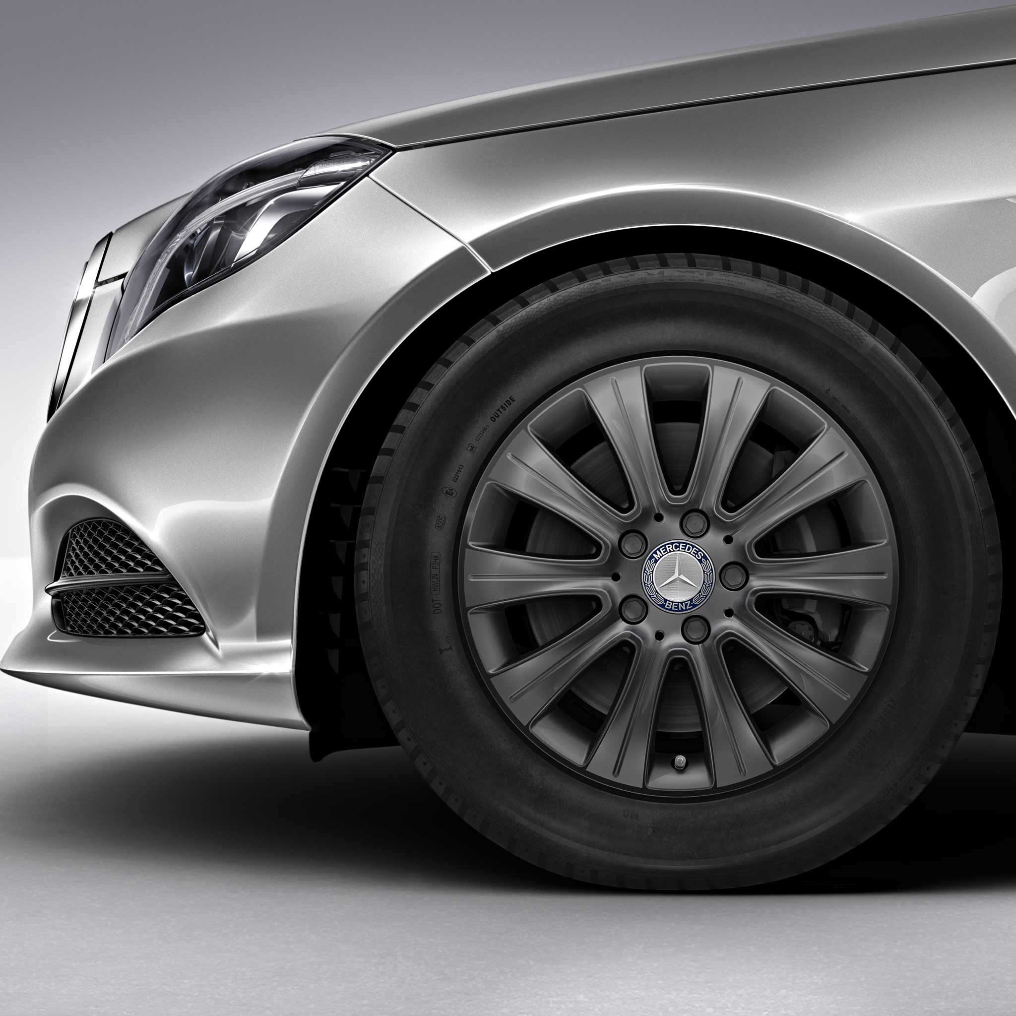 Mercedes 10 Spoke [212-16] Himalaya Grey Alloy Wheel Product Image #4
