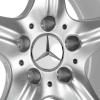 Mercedes 5 Spoke [212-18] Vanadium Silver Wheel Img 4