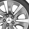 Mercedes 7 Hole [212-16] Himalaya Grey with High Sheen Wheel Img 2