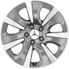 Mercedes 7 Hole [212-16] Himalaya Grey with High Sheen Wheel Img 1