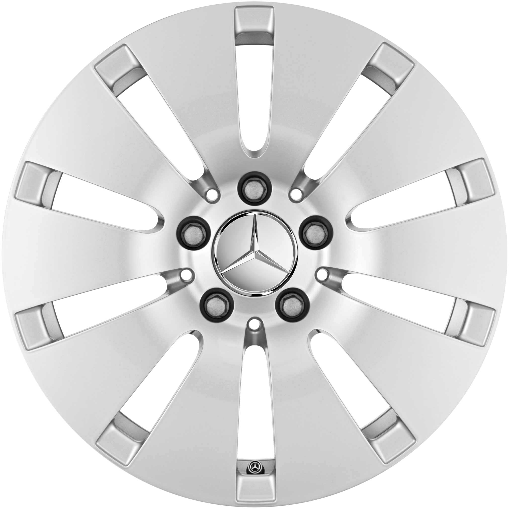 Mercedes 10 Hole [213-16] Vanadium Silver Alloy Wheel Product Image #1