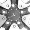 Mercedes 5 Twin Spoke [213-18] Tremolite Metallic with High Sheen Wheel Img 4