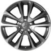 Mercedes 5 Twin Spoke [213-18] Tremolite Metallic with High Sheen Wheel Img 1