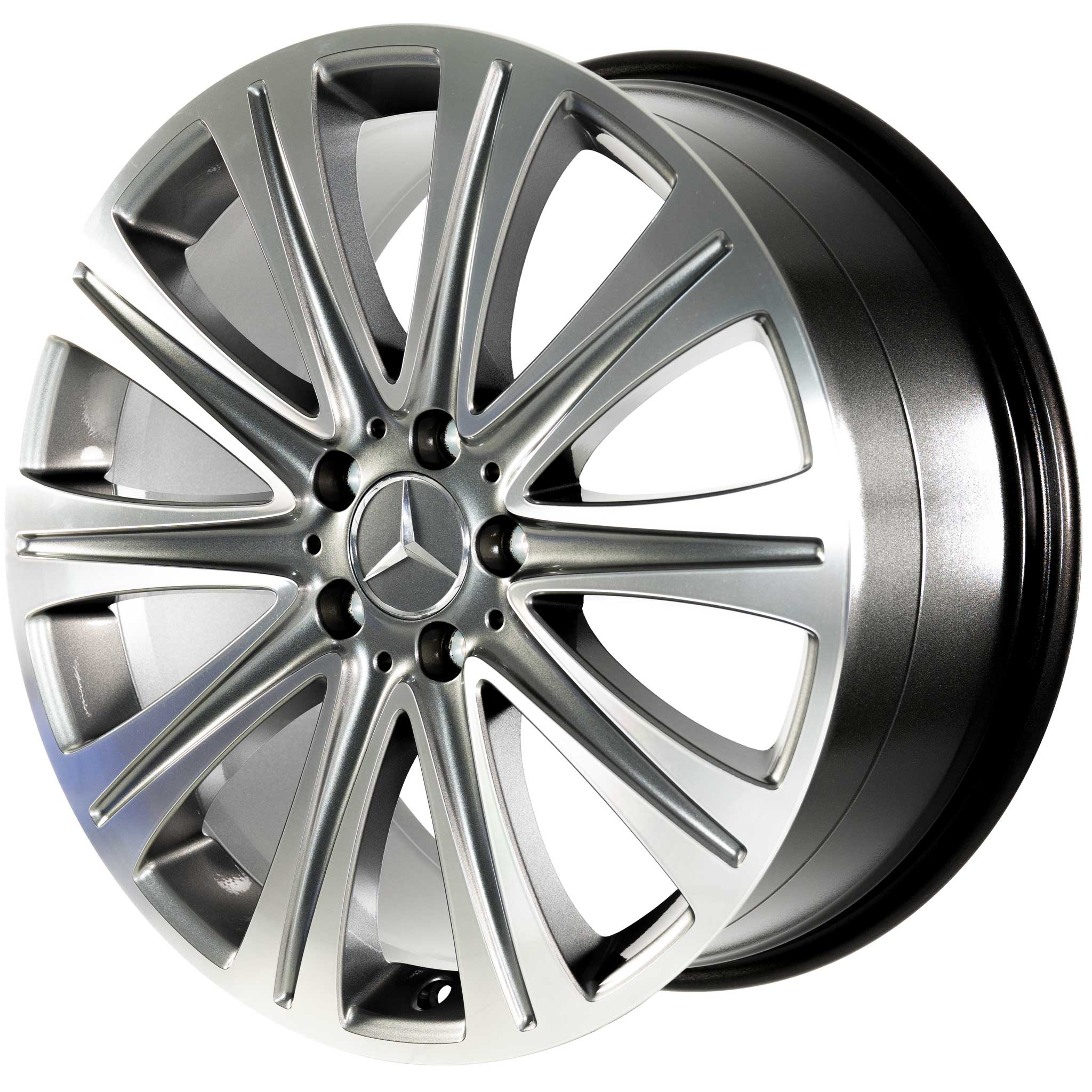 Mercedes 10 Spoke [213-19] Tremolite Metallic with High Sheen Alloy Wheel Product Image #2