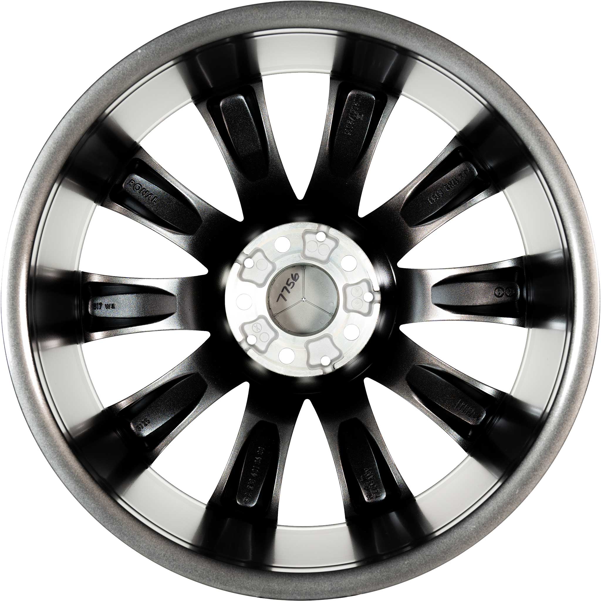 Mercedes 10 Spoke [213-19] Tremolite Metallic with High Sheen Alloy Wheel Product Image #3