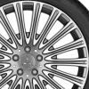 Mercedes Multispoke [213-20] Himalaya Grey with High Sheen Wheel Img 2