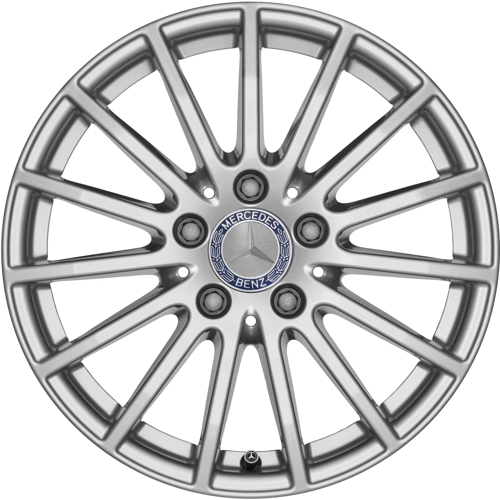 Mercedes Multispoke [213-16] Vanadium Silver Alloy Wheel Product Image #1