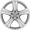 Mercedes 5 Spoke [213-17] Vanadium Silver Wheel Img 1