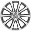 Mercedes Multispoke [213-17] Himalaya Grey with High Sheen Wheel Img 1