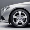 Mercedes 5 Spoke [213-18] Vanadium Silver Wheel Img 3