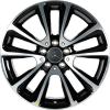 Mercedes 5 Twin Spoke [213-18] Gloss Black with High Sheen Wheel Img 1