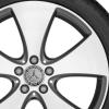 Mercedes 5 Spoke [213-19] Tremolite Metallic with High Sheen Wheel Img 2